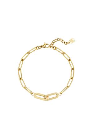 Bracelet Change Gold Stainless Steel h5 